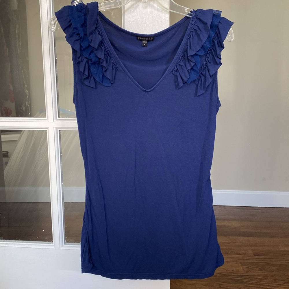Express Sleeveless Dressy Top